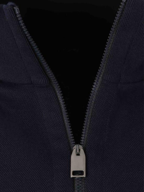 26SS 브리오니 집업 니트 UJNU0LPA611 4100NAVY MIDNIGHT BLUE - BRIONI