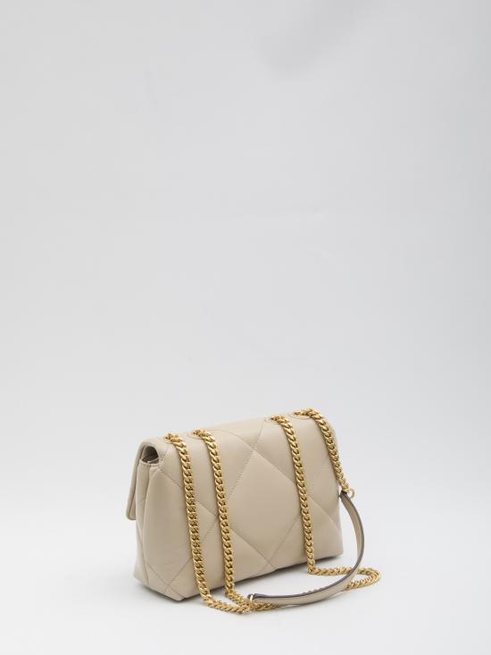 26SS 토리버치 스몰 키라 다이아몬드 퀼트 컨버터블 숄더백 154706 BEIGE - TORY BURCH