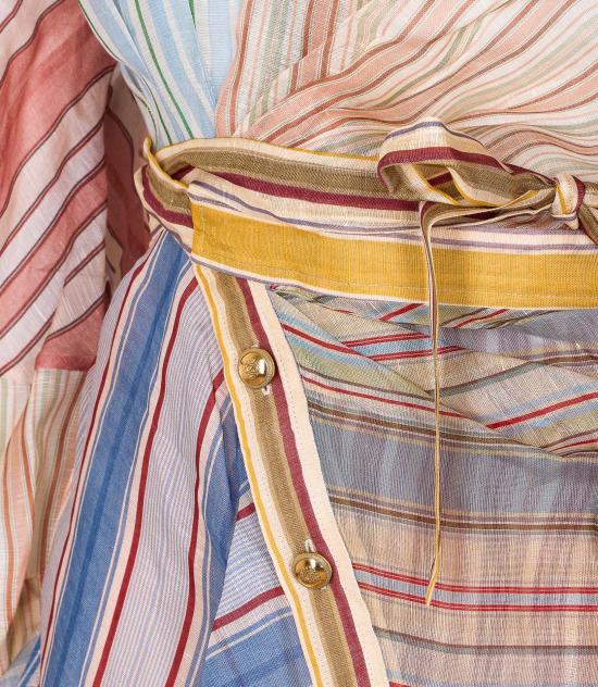 26SS 짐머만 미디 원피스 7028DC261 SPSTR MultiColour - ZIMMERMANN