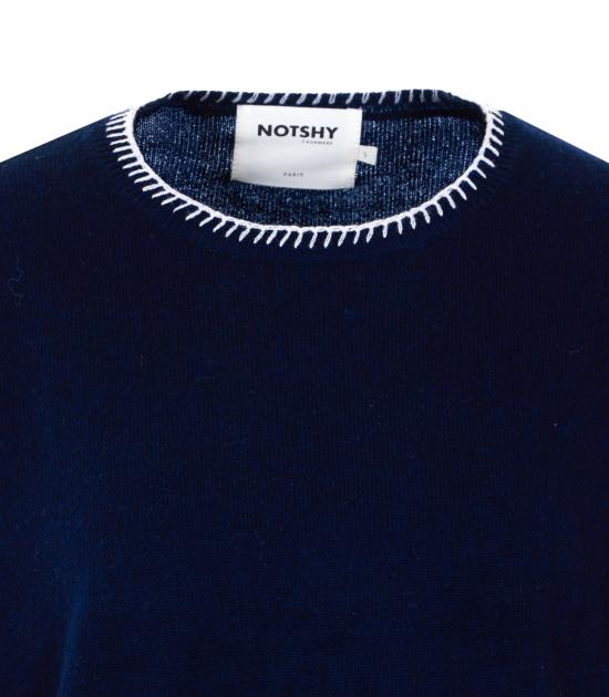 26SS 낫샤이 스웨터 NF1A002WSC010 MARINE Blue - NOT SHY