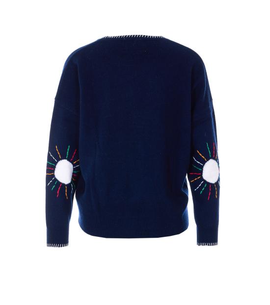 26SS 낫샤이 스웨터 NF1A002WSC010 MARINE Blue - NOT SHY