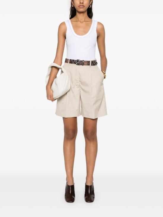 26SS 브루넬로 쿠치넬리 민소매 티셔츠 MG902FP100 C159 White - BRUNELLO CUCINELLI