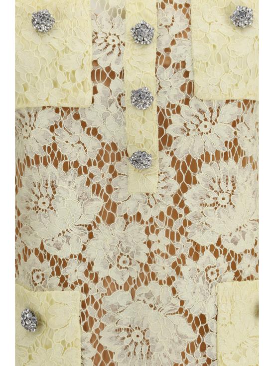 26SS 셀프 포트레이트 숏 원피스 RS26217SY YELLOW - SELF PORTRAIT