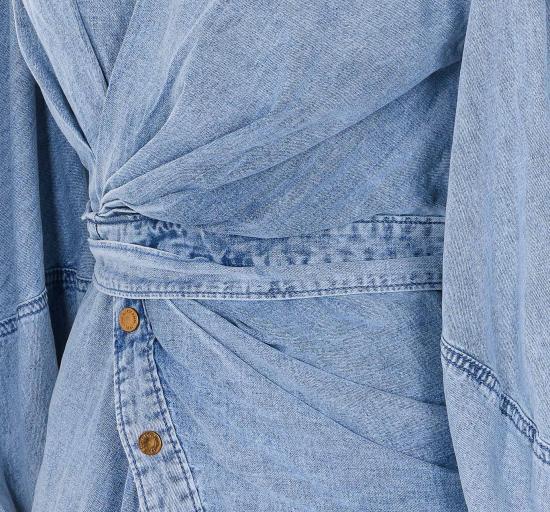 26SS 짐머만 미디 원피스 6614DC261 CSW Blue - ZIMMERMANN