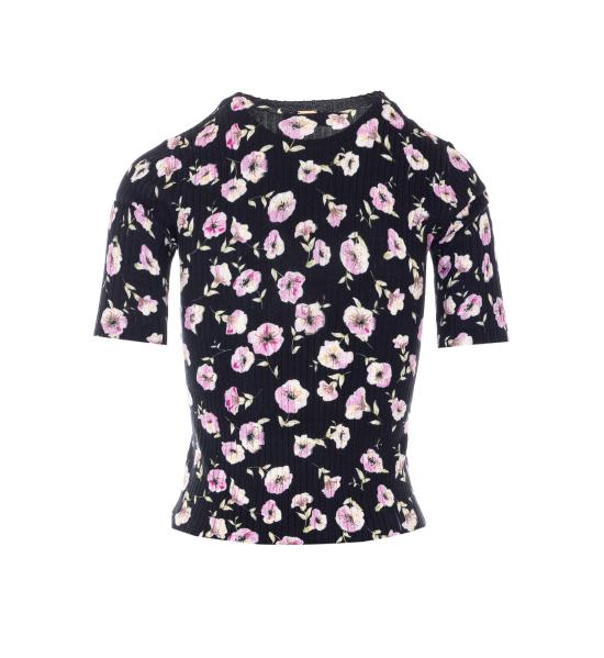 26SS 트윈셋 반팔 티셔츠 261TP3460 13409 Black - TWINSET