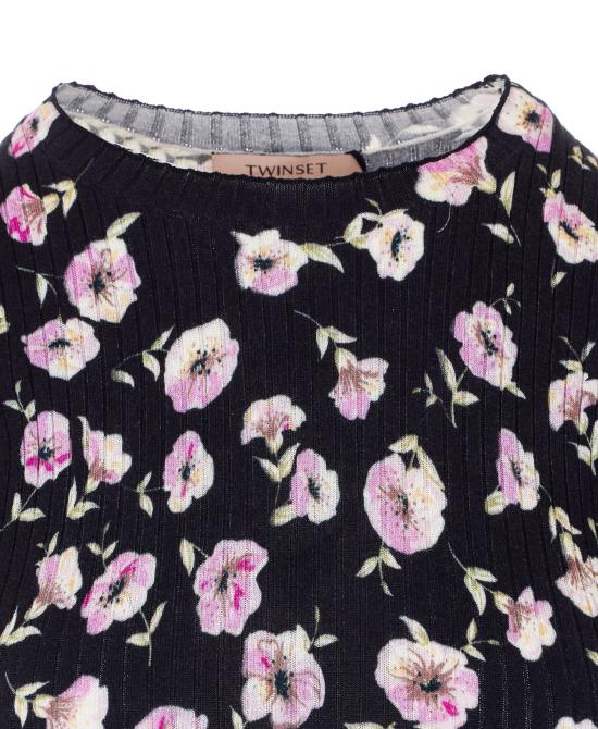 26SS 트윈셋 반팔 티셔츠 261TP3460 13409 Black - TWINSET