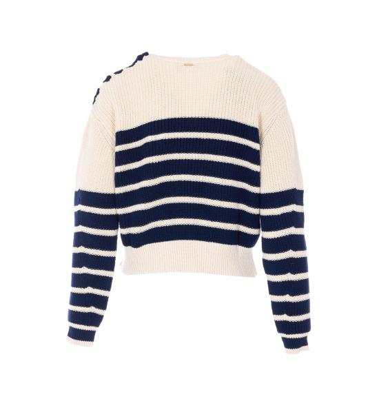 26SS 트윈셋 스웨터 261TP3281 13386 White - TWINSET