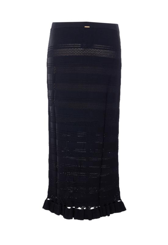 26SS 트윈셋 미디 스커트 261TP3083 00006 Black - TWINSET