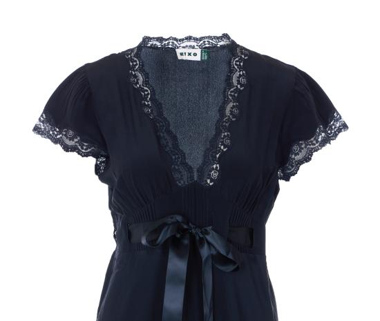 26SS 릭소 미디 원피스 02400 02274 Black - RIXO