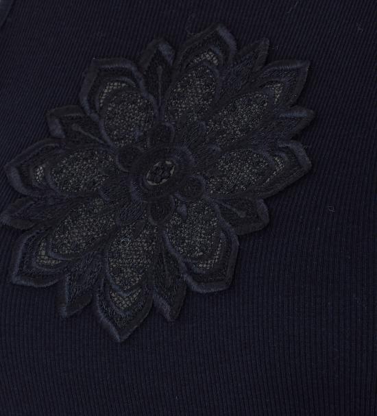 26SS 트윈셋 긴팔 티셔츠 261TP2090 00006 Black - TWINSET