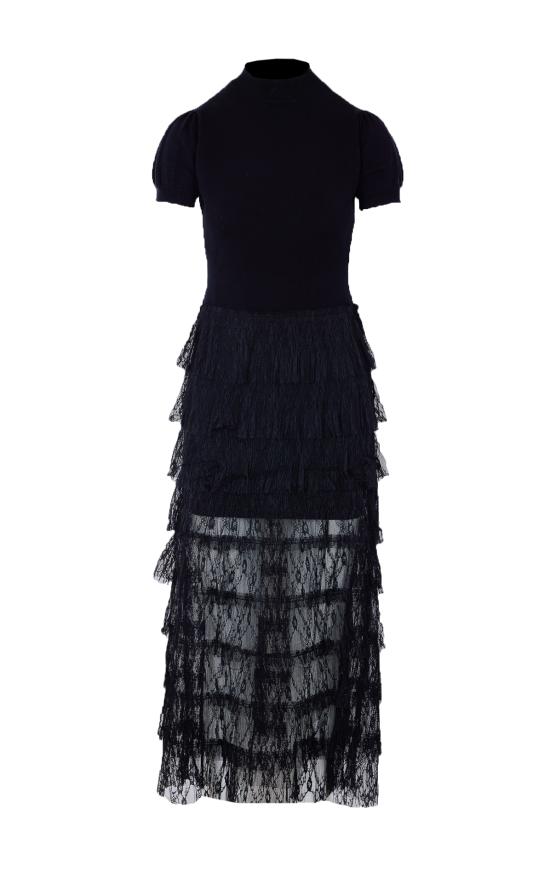 26SS 트윈셋 미디 원피스 261TP3163 00006 Black