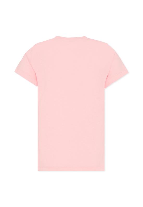 25FW [키즈] 모스키노 티셔츠 HPM058 LAA34 50209 PINK - MOSCHINO