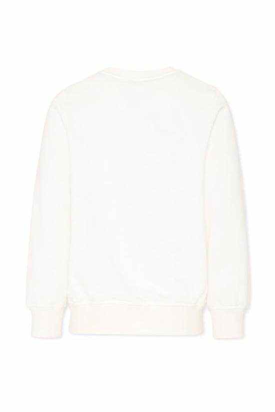 25FW [키즈] 모스키노 트레이닝 상의 HRF08V LCA40 10063 IVORY - MOSCHINO