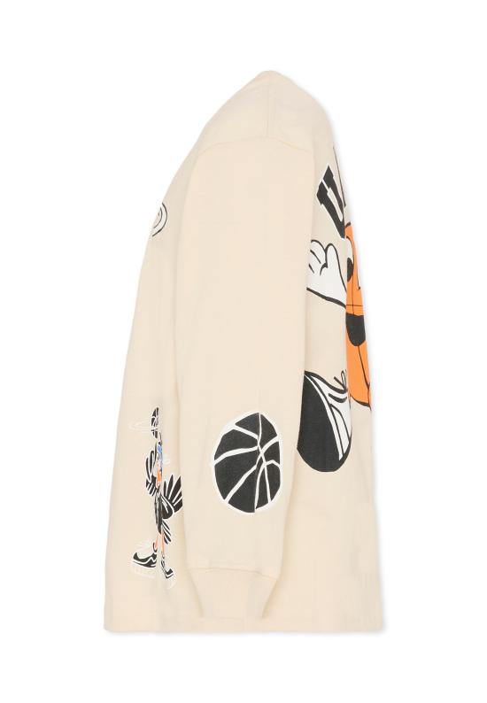 26SS [키즈] 몰로 티셔츠 1S26A409 9887 BEIGE - MOLO