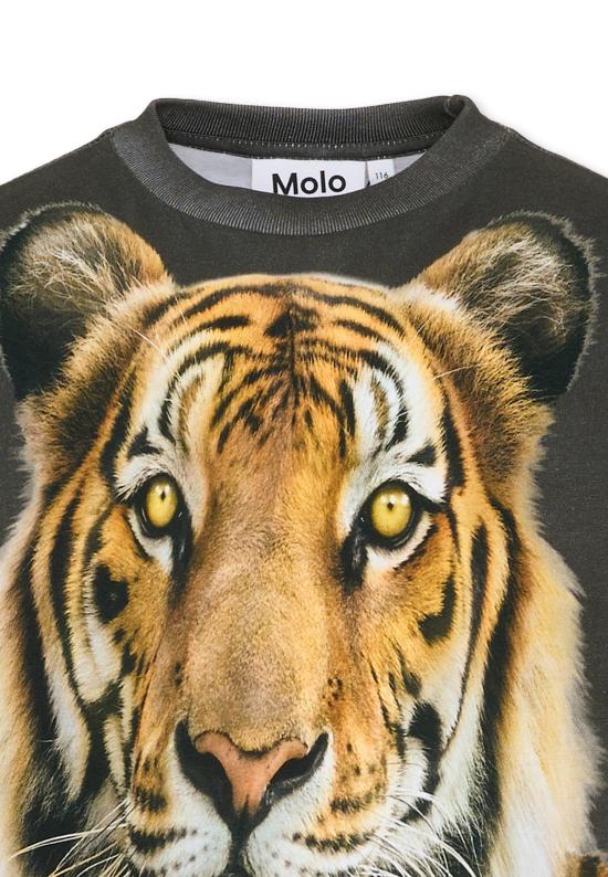 26SS [키즈] 몰로 티셔츠 1S26A405 9875 BLACK - MOLO