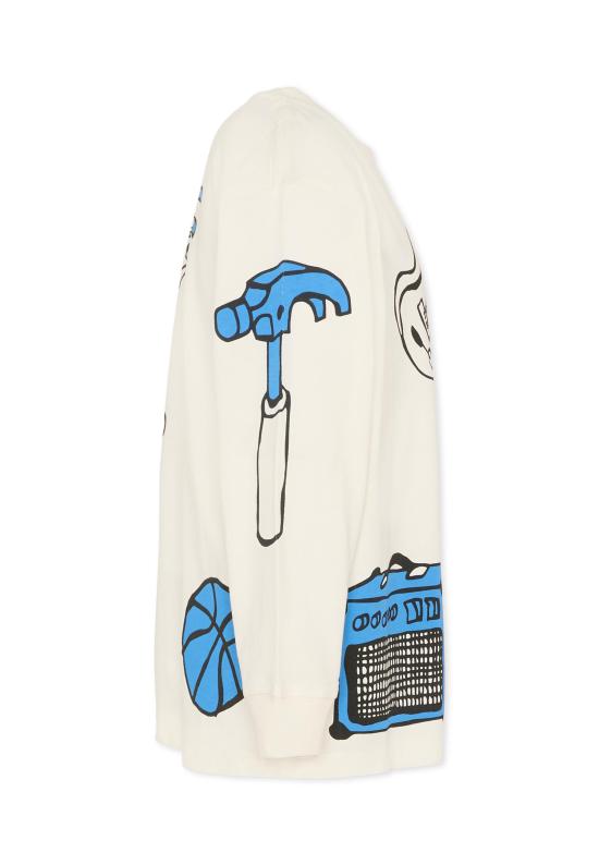 26SS [키즈] 몰로 티셔츠 1S26A409 5632 IVORY - MOLO