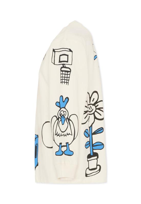 26SS [키즈] 몰로 티셔츠 1S26A409 5632 IVORY - MOLO