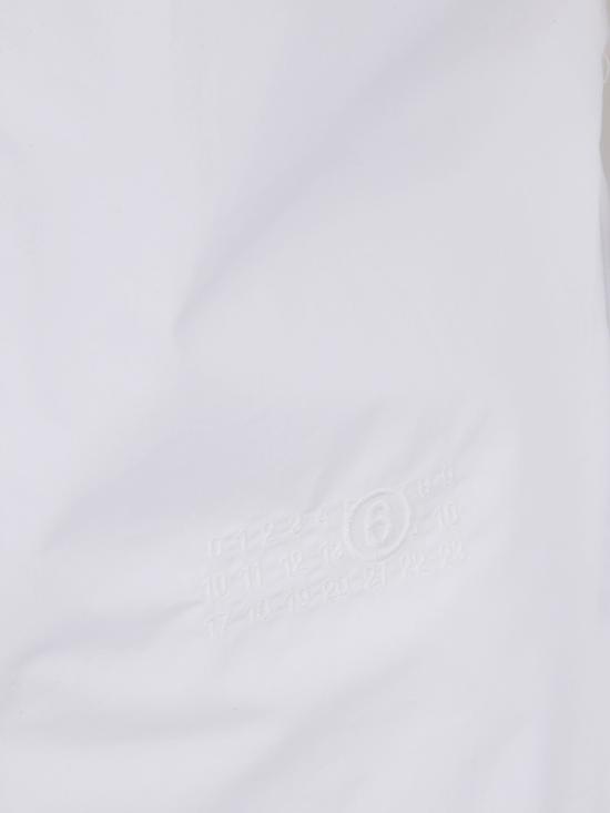 25FW MM6 메종마르지엘라 셔츠 S62DT0049 M35256 100 WHITE - MM6 MAISON MARGIELA