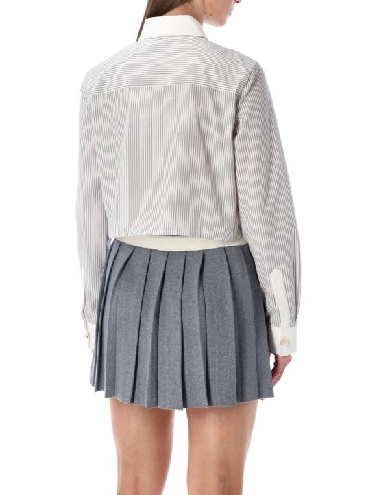 25FW 카사블랑카 폴로 티셔츠 WAW25SH21901 White - CASABLANCA