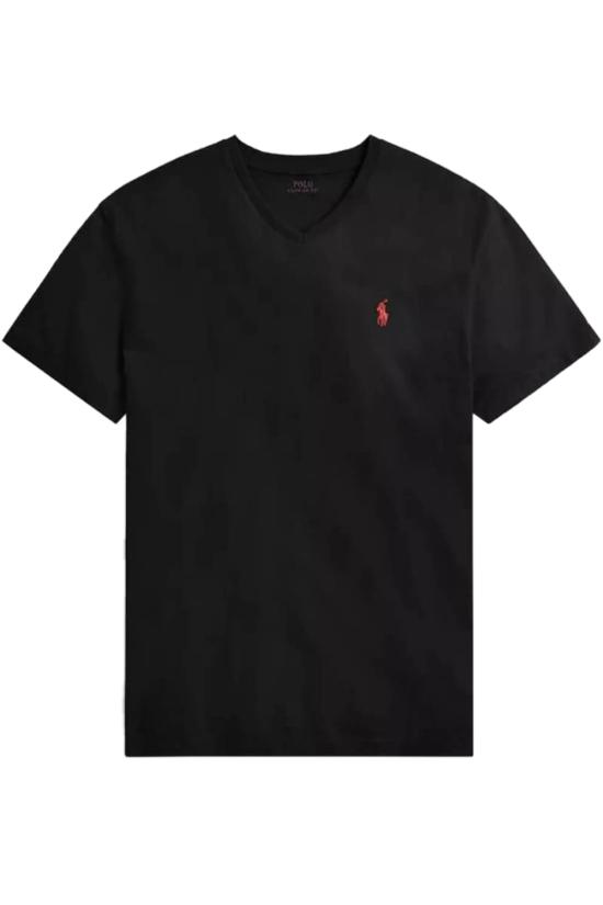 25FW 폴로 랄프로렌 반팔 티셔츠 710671453124 BLACK DOM