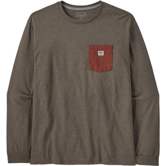 25FW 파타고니아 긴팔 티셔츠 37836MRLB MARLOW BROWN DOM