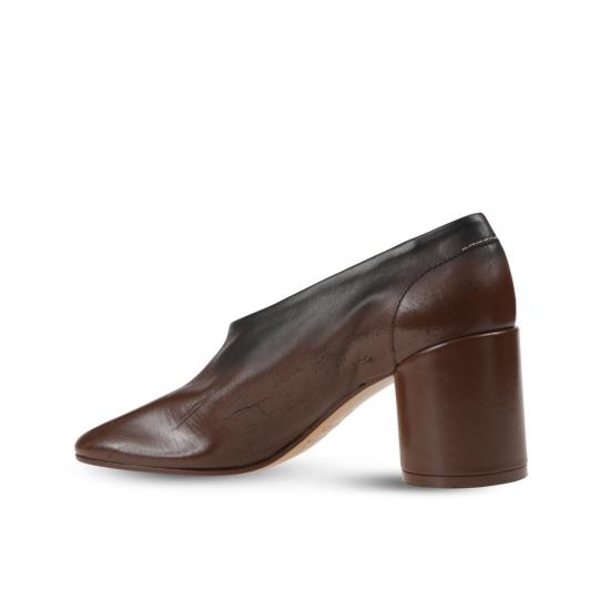 25FW MM6 메종마르지엘라 힐/펌프스 S66WL0067 P7439 Brown - MM6 MAISON MARGIELA