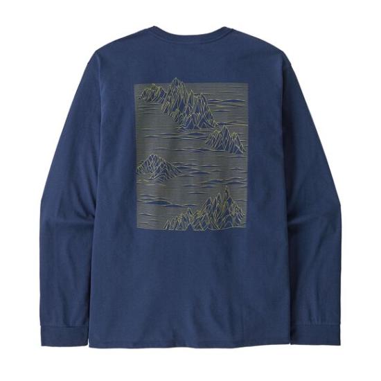  파타고니아 긴팔 티셔츠 37840CLMB CLEMENT BLUE DOM - PATAGONIA