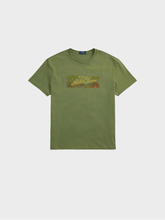 25SS 폴로 랄프로렌 반팔 티셔츠 710966513001 TREE GREEN DOM