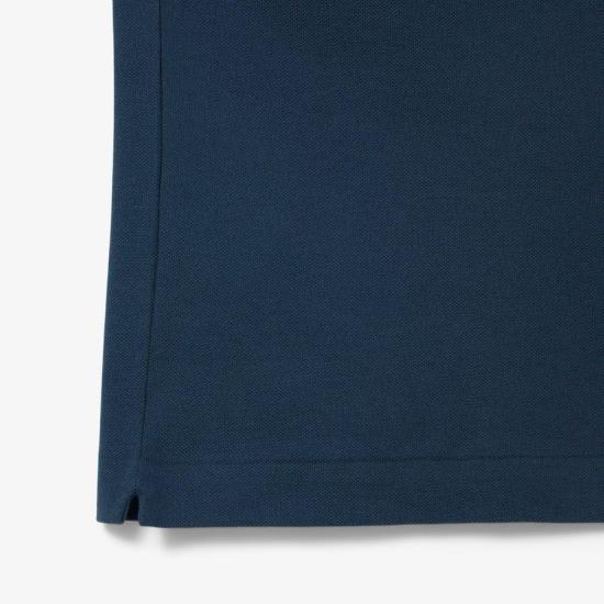  라코스테 클래식 핏 피케 폴로 셔츠 L1212 C7Z MINERAL BLUE DOM - LACOSTE