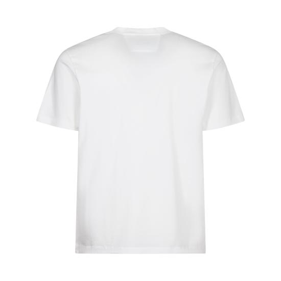 25SS 씨피 컴퍼니 반팔 티셔츠 18CMTS138A 005100W 800 BLUE FOX DOM - C.P. COMPANY