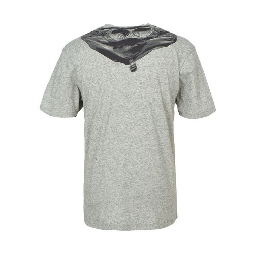 25SS 씨피 컴퍼니 반팔 티셔츠 18CMTS030A 005100W M94 GREYSTONE MELANGE DOM - C.P. COMPANY