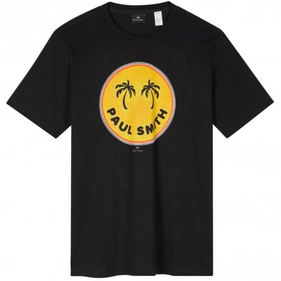  폴 스미스 지브라 패치 반팔 M2R 011RP P5133 79 BLACK DOM