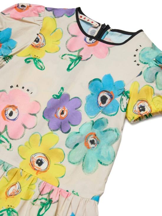 26SS [키즈] 마르니 원피스 M01668M00WC 0M115 MultiColour - MARNI