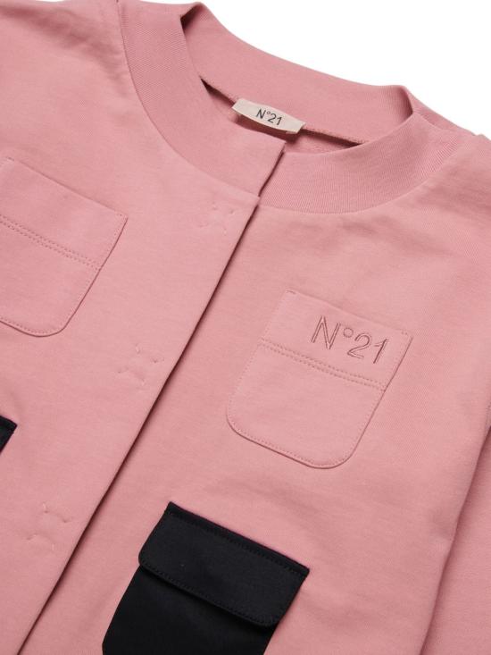 26SS [키즈] 누메로벤투노 폴로 셔츠 N2109TN0496 0N321 Pink - N°21