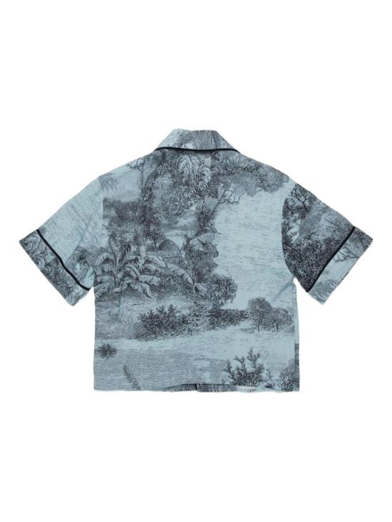 26SS [키즈] 누메로벤투노 셔츠 N210CPN0474 0N825 Clear Blue - N°21