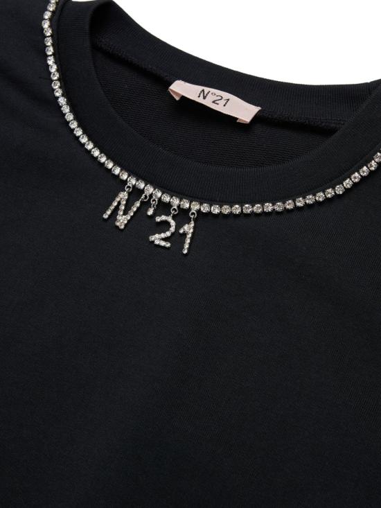 26SS [키즈] 누메로벤투노 폴로 셔츠 N210CRN0487 0N900 Black - N°21