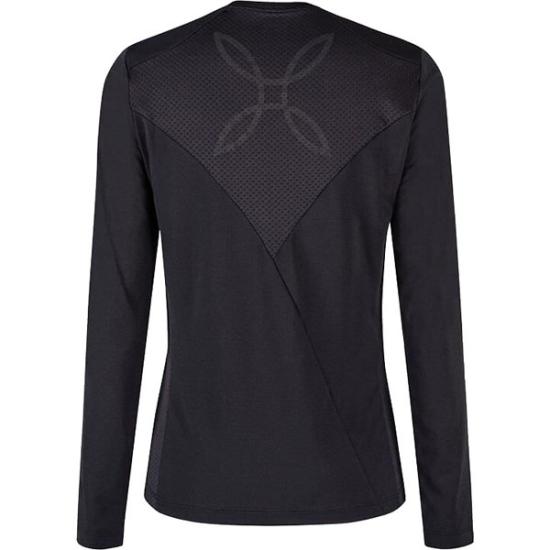 25SS 몬츄라 긴팔 티셔츠 MMGN52W90 BLACK DOM - MONTURA