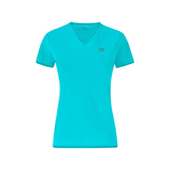  몬츄라 반팔 티셔츠 MTVNU8W 730 TURQUOISE DOM