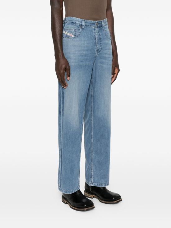 26SS 디젤 데님 팬츠 A21778 0CECC01 Clear Blue - DIESEL