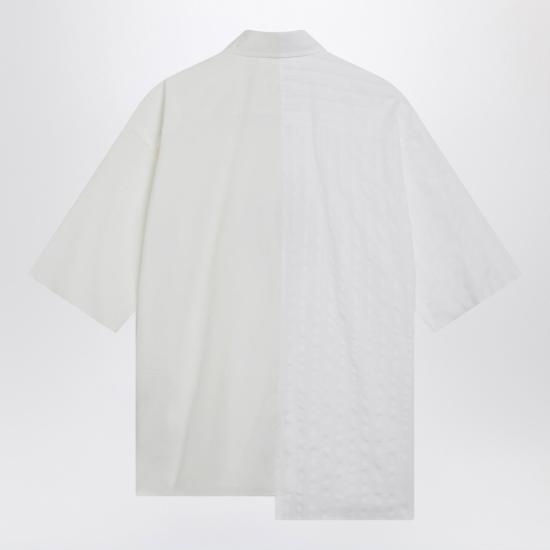 26SS MM6 메종마르지엘라 반팔 셔츠 SH0DR0007MTN135 White - MM6 MAISON MARGIELA