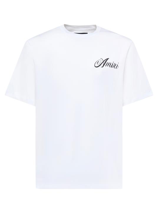 26SS 아미리 반팔 티셔츠 AMTOJR1010 100 White