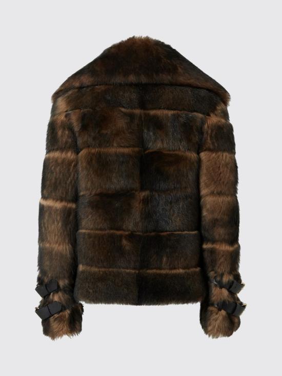 25FW 펜디 코트 FM5426 AYLHF0QD9 BROWN - FENDI