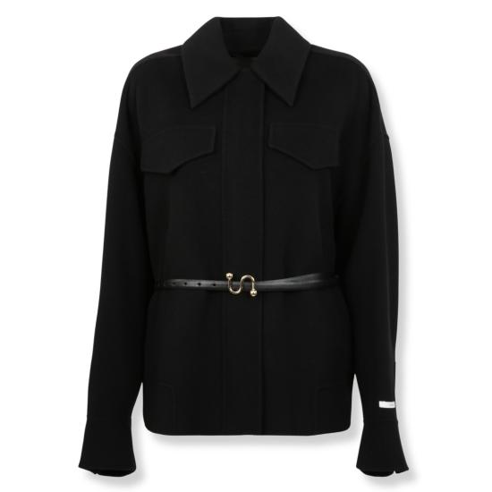 25FW 스포트막스 코트 CANTORE Black