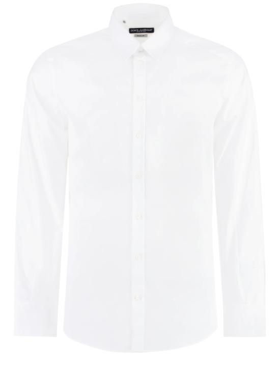 26FW 돌체앤가바나 스트레치 포플린 골드티 G5EJ0T GG826W0800 WHITE