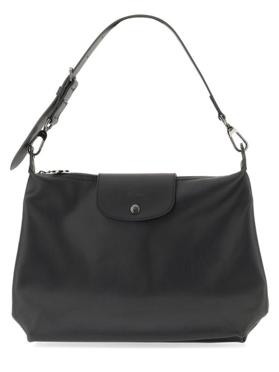 26SS 롱샴 르 플리아쥬 엑스트라 M 호보백 10189 987001 BLACK - LONGCHAMP