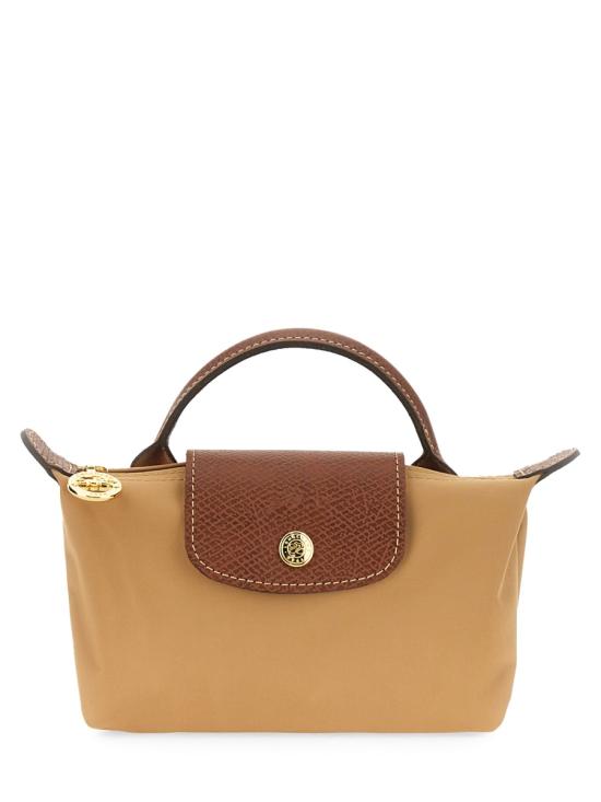 26SS 롱샴 르 플리아쥬 오리지널 핸들 파우치 34175 089P86 BEIGE - LONGCHAMP