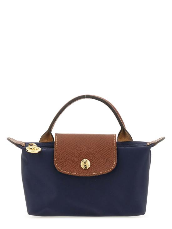 26SS 롱샴 르 플리아쥬 오리지널 핸들 파우치 34175 089P68 BLUE - LONGCHAMP