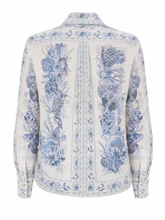 26SS 짐머만 블라우스 5853TRS262 BLTL MULTICOLOUR - ZIMMERMANN