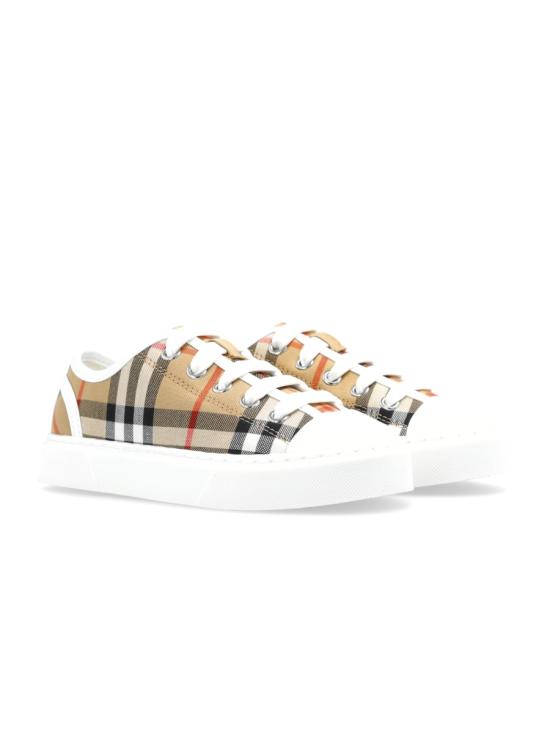 26SS [키즈] 버버리 스니커즈 8114570K B9368 BEIGE - BURBERRY