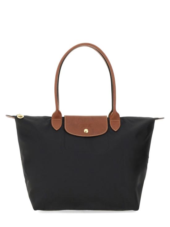 26SS 롱샴 르 플리아쥬 오리지널  L 토트백 1899 089001 BLACK - LONGCHAMP